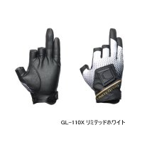 ≪'25年10月新商品！≫ シマノ リミテッド プロ タイタニューム・アルファ グローブ 3 GL-110X リミテッドホワイト Lサイズ [10月発売予定/ご予約受付中]