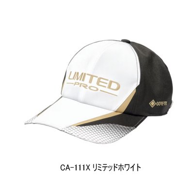画像1: ≪'25年9月新商品！≫ シマノ リミテッドプロ ゴアテックス ヘッドグリップ レインキャップ CA-111X リミテッドホワイト Mサイズ [9月発売予定/ご予約受付中]