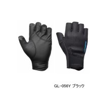≪'25年10月新商品！≫ シマノ 03 タイタニューム・アルファ グローブ 5 GL-056Y ブラック Mサイズ [10月発売予定/ご予約受付中]