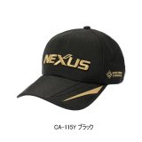 ≪'25年9月新商品！≫ シマノ ネクサス ゴアテックス ウィンドストッパーキャップ CA-115Y ブラック Mサイズ [9月発売予定/ご予約受付中]