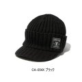 ≪'25年9月新商品！≫ シマノ つば付きニットキャップ CA-054X ブラック フリーサイズ [9月発売予定/ご予約受付中]
