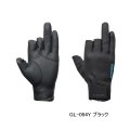 ≪'25年10月新商品！≫ シマノ 03 タイタニューム・アルファ グローブ 3 GL-054Y ブラック Sサイズ [10月発売予定/ご予約受付中]