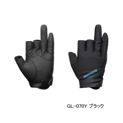画像1: ≪'25年9月新商品！≫ シマノ 01 ベーシックウォーム グローブ 3 GL-070Y ブラック XLサイズ [9月発売予定/ご予約受付中]