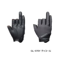 ≪'25年9月新商品！≫ シマノ 01 ベーシックウォーム グローブ 3 GL-070Y チャコール 2XLサイズ [9月発売予定/ご予約受付中]
