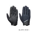 ≪'25年9月新商品！≫ シマノ 01 ベーシックウォーム グローブ 指出し GL-071Y ネイビー Sサイズ [9月発売予定/ご予約受付中]