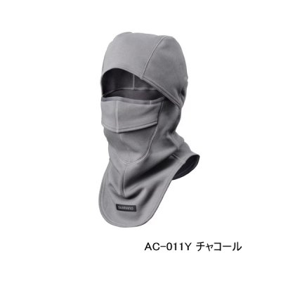 画像1: ≪'25年9月新商品！≫ シマノ フェイスウォーマー AC-011Y チャコール フリーサイズ [9月発売予定/ご予約受付中]
