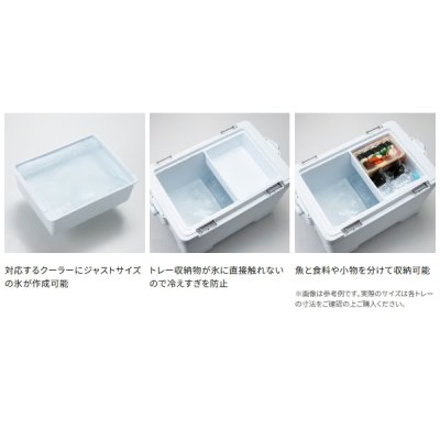 画像2: シマノ クーラートレー フリーガ トレー 20、26L用 CS-820L ホワイト