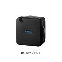 ≪'25年9月新商品！≫ シマノ リールケース BA-029Y ブラック Lサイズ [9月発売予定/ご予約受付中]