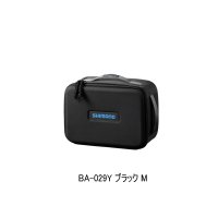≪'25年9月新商品！≫ シマノ リールケース BA-029Y ブラック Mサイズ [9月発売予定/ご予約受付中]