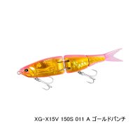 ≪'25年9月新商品！≫ シマノ 熱砂 アーマジョイント 150S フラッシュブースト XG-X15V 011 A ゴールドパンチ 150mm/35g [9月発売予定/ご予約受付中] 【小型商品】