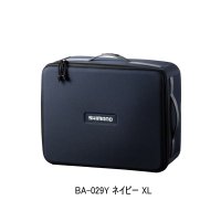 ≪'25年9月新商品！≫ シマノ リールケース BA-029Y ネイビー XLサイズ [9月発売予定/ご予約受付中]