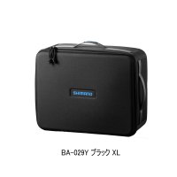 ≪'25年9月新商品！≫ シマノ リールケース BA-029Y ブラック XLサイズ [9月発売予定/ご予約受付中]