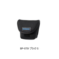 ≪'25年9月新商品！≫ シマノ スプールガード BP-075Y ブラック Sサイズ [9月発売予定/ご予約受付中]