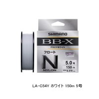 ≪'25年9月新商品！≫ シマノ BB-X プラズマホワイト フロート LA-C54Y 150m 5号 ホワイト [9月発売予定/ご予約受付中]