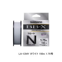 ≪'25年9月新商品！≫ シマノ BB-X プラズマホワイト フロート LA-C54Y 150m 1.75号 ホワイト [9月発売予定/ご予約受付中]