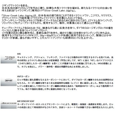 画像2: ≪'25年6月新商品！≫ ダイワ シルバークリーク レイクジギング 63LB-T 〔仕舞寸法 100cm〕 【保証書付き】