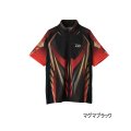 ≪'25年4月新商品！≫ ダイワ スペシャルハーフスリーブシャツ DE-7125 マグマブラック Mサイズ