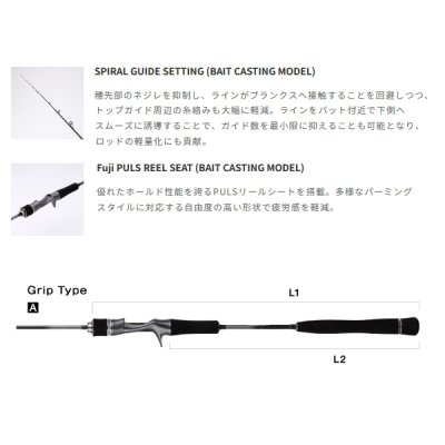 画像3: ≪'25年9月新商品！≫ テイルウォーク（tail walk） タイゲーム SD C510UL/LSL 〔仕舞寸法 93cm〕 【保証書付き】 [9月発売予定/ご予約受付中]