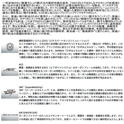 画像2: ≪'25年7月新商品！≫ ダイワ 極鋭 タチウオテンヤSP EX 82S-177 〔仕舞寸法 177cm〕 【保証書付き】【大型商品1/代引不可】