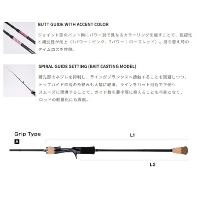 画像3: ≪'25年11月新商品！≫ テイルウォーク（tail walk） サクラマスジグ SD C652/FSL 〔仕舞寸法 124cm〕 【保証書付き】 [11月発売予定/ご予約受付中]