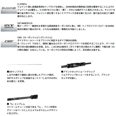 画像3: ≪'25年7月新商品！≫ ダイワ エメラルダス ストイスト ST(アウトガイドモデル) 85LML-SMT 〔仕舞寸法 133cm〕 【保証書付き】