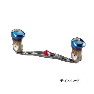 画像1: ≪'25年11月新商品！≫ リブレ クランク 140 FRSK140-TR 右巻 シマノ用 チタン/レッド 11896 [11月発売予定/ご予約受付中] 【返品不可】 【小型商品】
