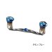 画像1: ≪'25年11月新商品！≫ リブレ クランク 140 FRDK140-TR 右巻 ダイワ用 チタン/ブルー 11919 [11月発売予定/ご予約受付中] 【返品不可】 【小型商品】 (1)