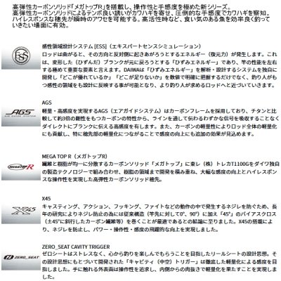 画像2: ≪'25年8月新商品！≫ ダイワ 瞬鋭 カワハギ EX MHH-174 〔仕舞寸法 174cm〕 【保証書付き】【大型商品1/代引不可】