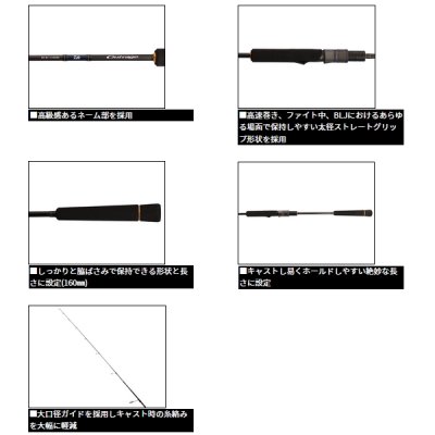画像3: ≪'25年8月新商品！≫ ダイワ アウトレイジ BR BLJ 68HS 〔仕舞寸法 106cm〕 【保証書付き】