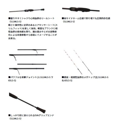 画像4: ≪'25年8月新商品！≫ ダイワ エメラルダス AIR ボート 68MLS IL・K 〔仕舞寸法 106cm〕 【保証書付き】