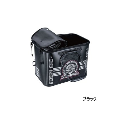 画像1: ≪'25年12月新商品！≫ 釣武者 MUSHA(ムシャ)グローエンブレムバッカン 410 ブラック [12月発売予定/ご予約受付中]