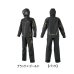 画像1: ≪'25年10月新商品！≫ がまかつ アルテマシールドプロオールウェザースーツ GM-3798 ブラック×ゴールド LL-ワイドサイズ [10月発売予定/ご予約受付中] (1)