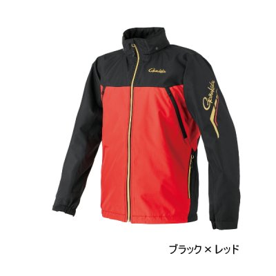 画像1: ≪'25年10月新商品！≫ がまかつ ウィンドブレーカー GM-3792 ブラック×レッド Lサイズ [10月発売予定/ご予約受付中]