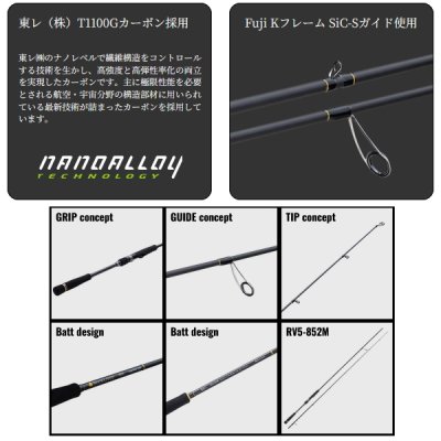 画像3: ≪'25年8月新商品！≫ メジャークラフト ロックライバー 5G ハードロック RV5-982XH 〔仕舞寸法 153cm〕 【保証書付き】【大型商品1/代引不可】