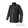 ≪'25年10月新商品！≫ がまかつ コアサーモジャケット GM-3795 ブラック×ゴールド Mサイズ [10月発売予定/ご予約受付中]