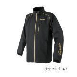 ≪'25年10月新商品！≫ がまかつ コアサーモジャケット GM-3795 ブラック×ゴールド Mサイズ [10月発売予定/ご予約受付中]