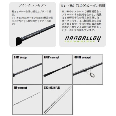 画像3: ≪'25年8月新商品！≫ メジャークラフト クロスライド 3G ショアジギング XR3-1002M/LSJ 〔仕舞寸法 157cm〕 【保証書付き】【大型商品1/代引不可】