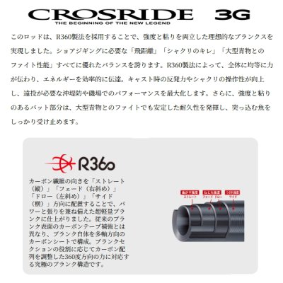 画像2: ≪'25年8月新商品！≫ メジャークラフト クロスライド 3G ショアジギング XR3-1002M/LSJ 〔仕舞寸法 157cm〕 【保証書付き】【大型商品1/代引不可】