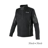 ≪'25年9月新商品！≫ がまかつ プルオーバージップシャツ GM-3794 ブラック×ブラック Mサイズ [9月発売予定/ご予約受付中]