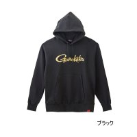 ≪'25年9月新商品！≫ がまかつ ロゴフーディ GM-3790 ブラック Sサイズ [9月発売予定/ご予約受付中]