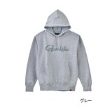 ≪'25年9月新商品！≫ がまかつ ロゴフーディ GM-3790 グレー Sサイズ [9月発売予定/ご予約受付中]