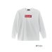 画像1: ≪'25年9月新商品！≫ がまかつ ロングスリーブTシャツ(ボックスロゴ) GM-3811 ホワイト LLサイズ [9月発売予定/ご予約受付中] (1)