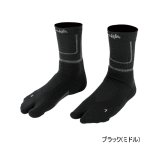 ≪'25年9月新商品！≫ がまかつ フィッシングソックス(先割) GM-3813 ブラック(ミドル) Mサイズ [9月発売予定/ご予約受付中]
