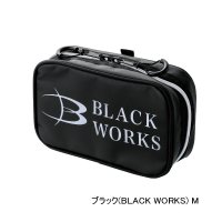 ≪'25年9月新商品！≫ がまかつ アディショナルポーチ 横型 GM-2610 ブラック(ブラックワークス) Mサイズ [9月発売予定/ご予約受付中]