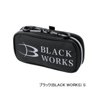 ≪'25年9月新商品！≫ がまかつ アディショナルポーチ 横型 GM-2610 ブラック(ブラックワークス) Sサイズ [9月発売予定/ご予約受付中]