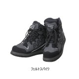 ≪'25年8月新商品！≫ PROX コモドール フェルトスパイクシューズ PX5916M ブラック 25〜25.5cm