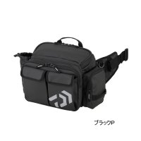 ≪'25年4月新商品！≫ ダイワ ヒップバッグ(D) ブラックP