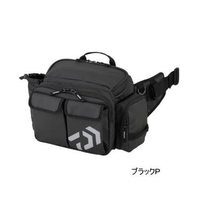 画像1: ≪'25年4月新商品！≫ ダイワ ヒップバッグ(D) ブラックP