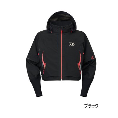 画像1: ≪'25年4月新商品！≫ ダイワ スペシャル ゴアテックス ベリーショートレインジャケット DR-1425J ブラック Mサイズ