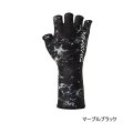 ≪'25年4月新商品！≫ ダイワ リアルフィットグローブII DG-6625 マーブルブラック Mサイズ